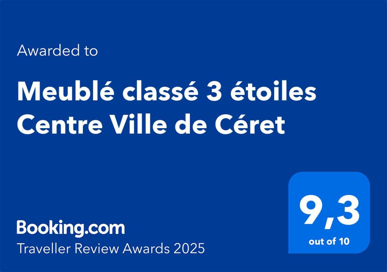 Meuble Classe 3 Etoiles Centre Ville De Céret المظهر الخارجي الصورة